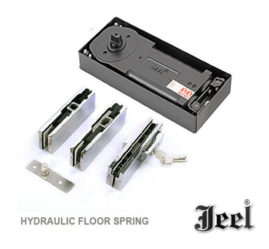 Hydraulic Floor Spring - Frameless Glass Door Closer Device Manufacturers