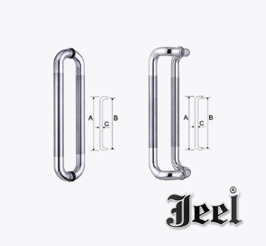 SS Glass Door Fancy Pull Handle Manufacturers