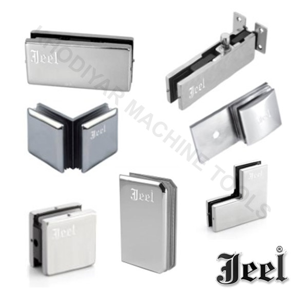 SS - Aluminium Frameless Glass Door and Partition Connector Manufacturers - Suppliers at Rajkot Gujarat India